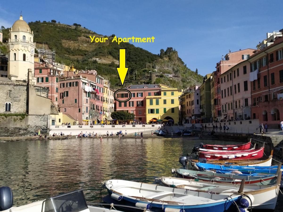 Agretta Sea View Apartment Vernazza Buitenkant foto